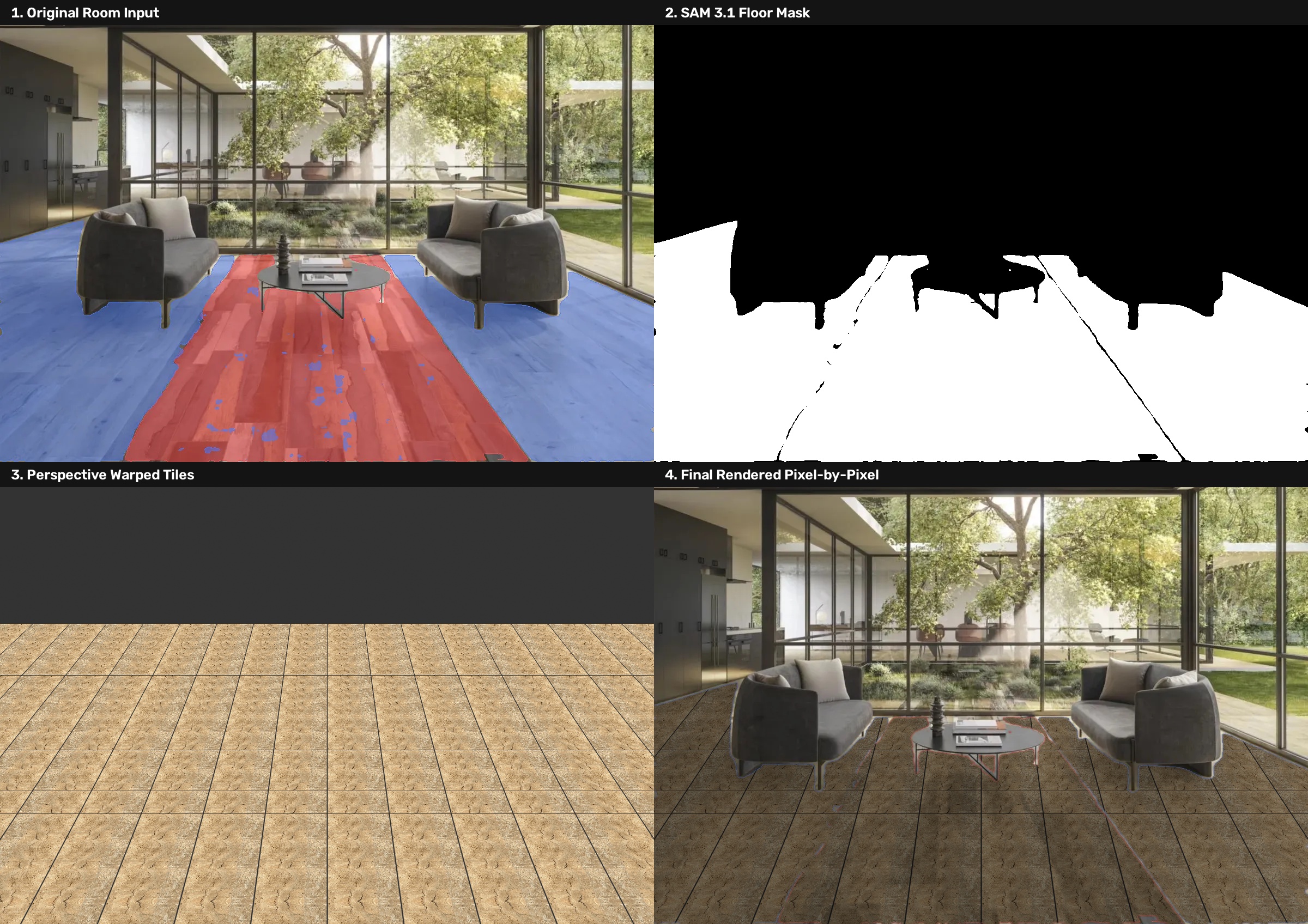 Sub-pixel boundary edge proof